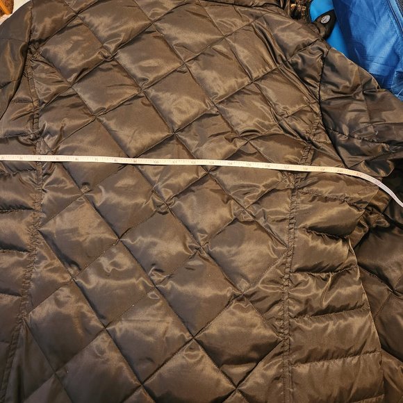 Kenneth Cole Reaction Down Coat Chocolate Brown - Picture 6 of 11